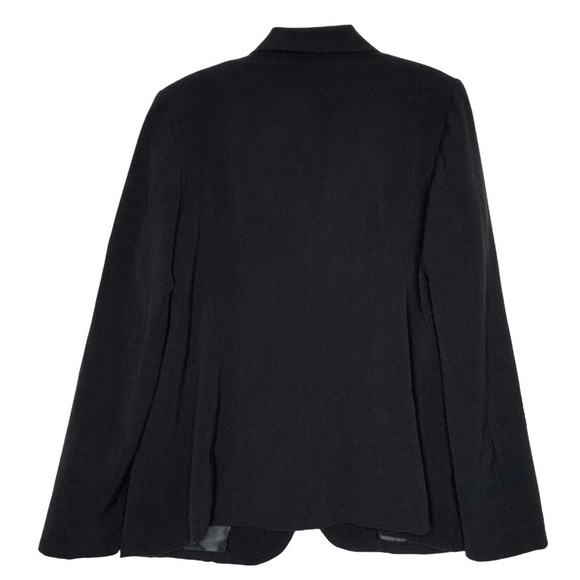 MOTHERHOOD MATERNITY - Black Blazer w/ Pockets, Hook & Eye Closure - Size Small - Picture 2 of 4